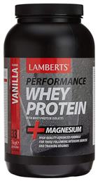 Performance Whey Protein & Magnesium 1kg Lamberts